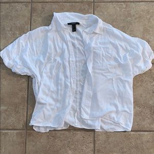 Brand New Forever 21 Short Sleeve Button Down